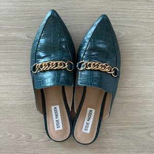 Steve Madden forever chain pointed mules